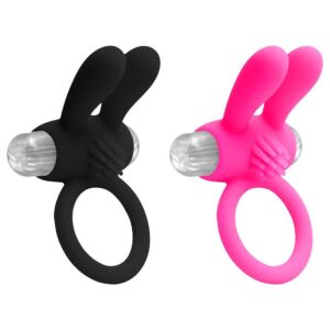 ANEL SILICONE VIBRAÇÃO RABBIT 2