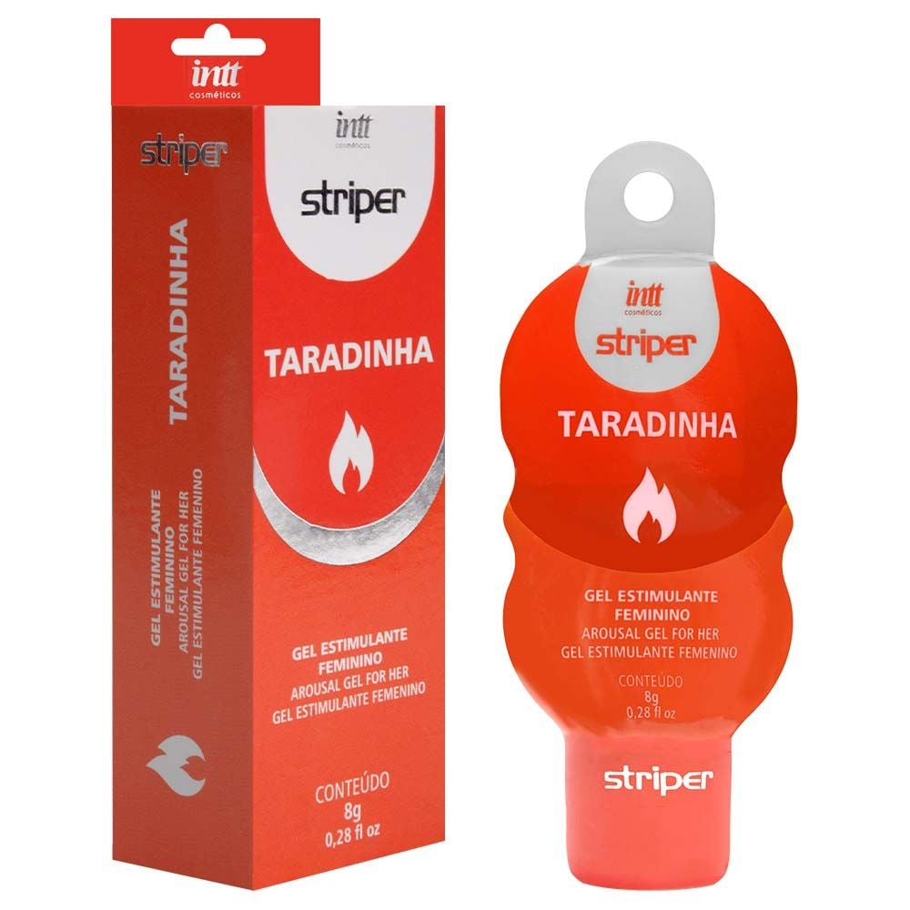 STRIPPER TARADINHA GEL FUNCIONAL FEMININO 8G INTT