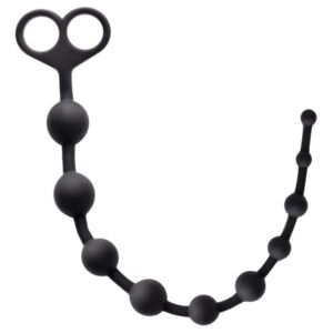PLUG ANAL ESCALONADO SILICONE 10 ESFERAS
